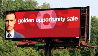 四川华蔓广告LED发光字发黄了怎么办?如何来处理?